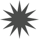 Black Retro Star Black Retro Star